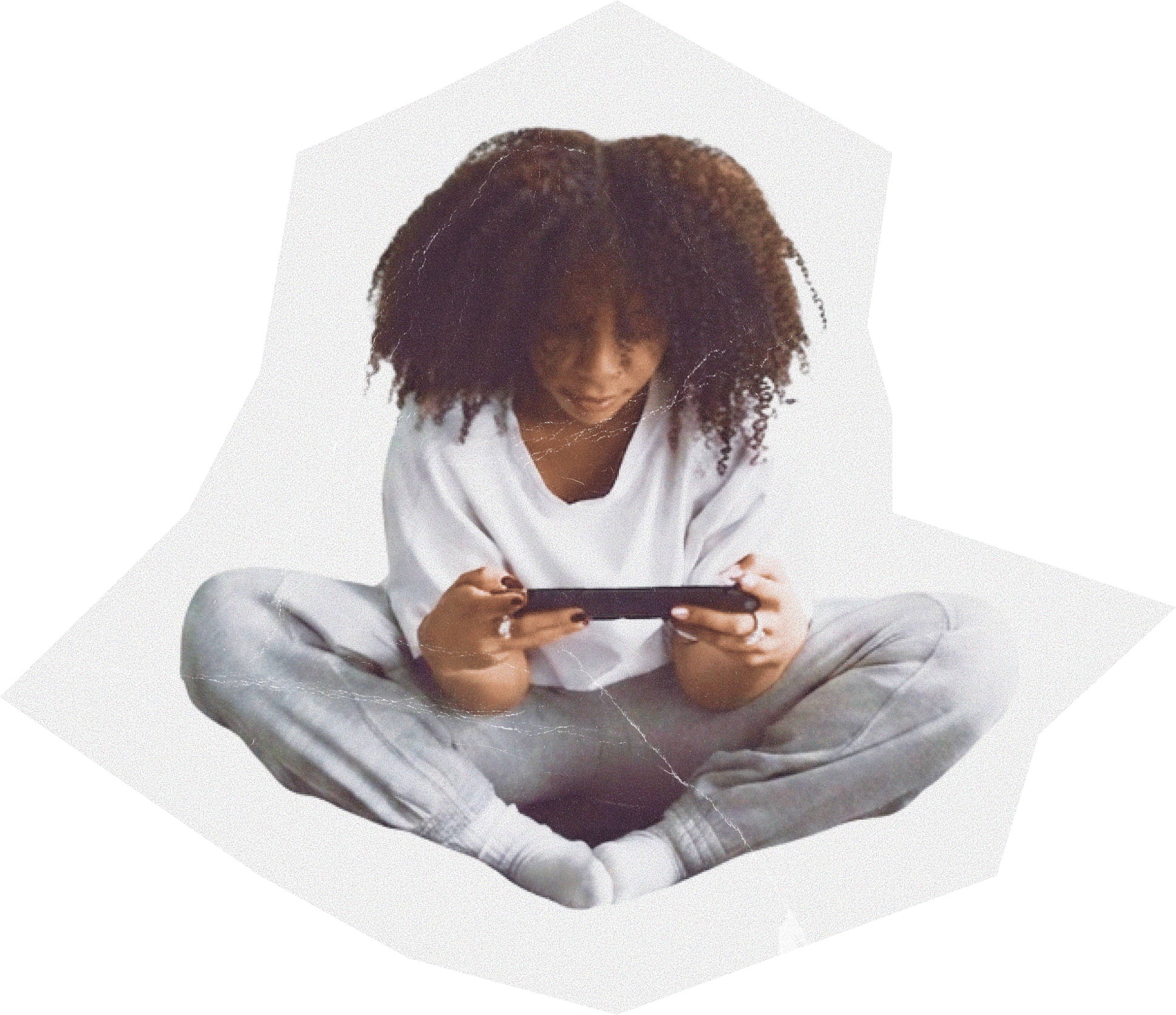 Person getting connected